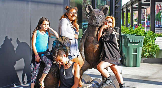 Outdoor Sculptures at TAM