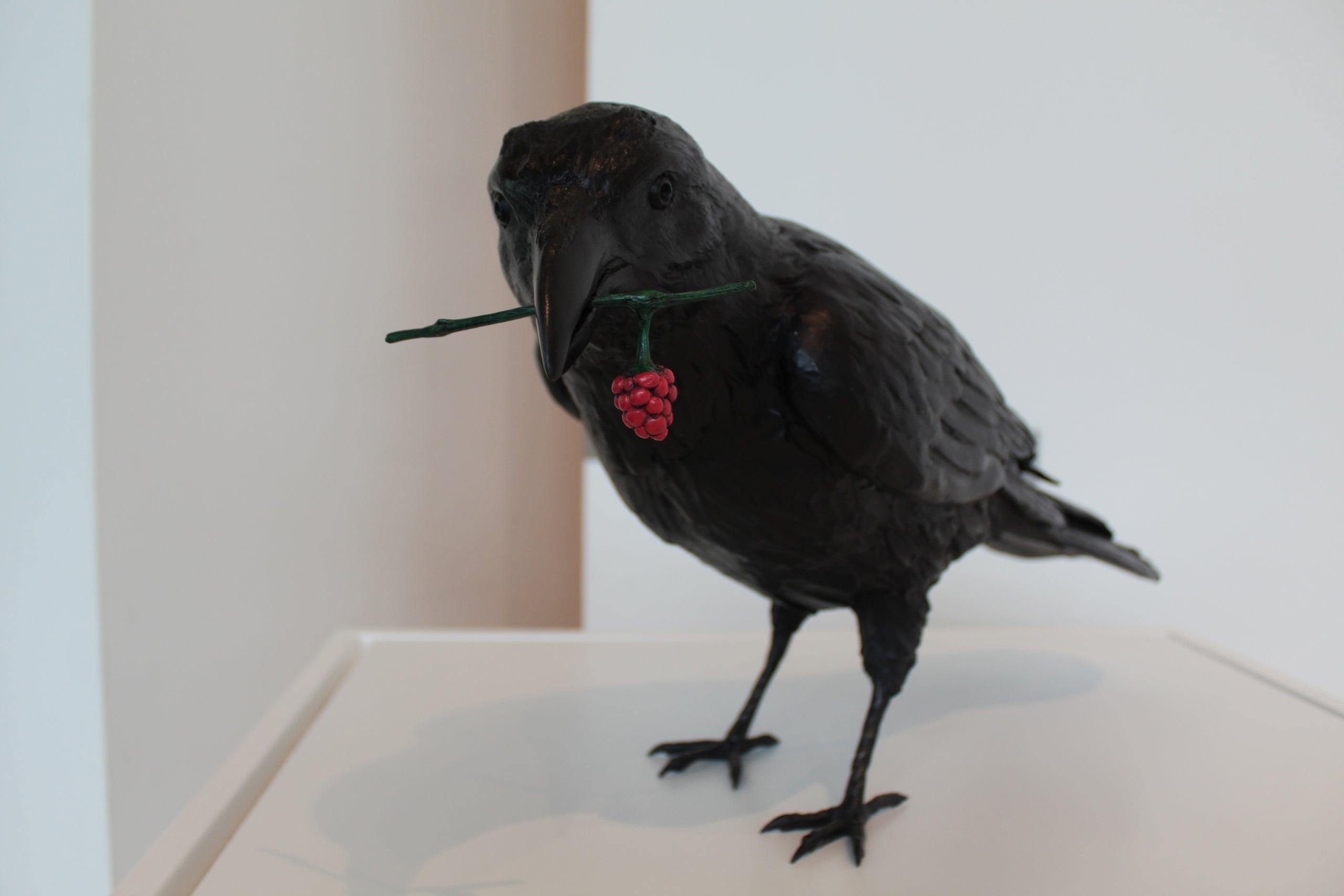 Recent Acquisitions - Marvin Oliver "Raven with Salmonberry" 1