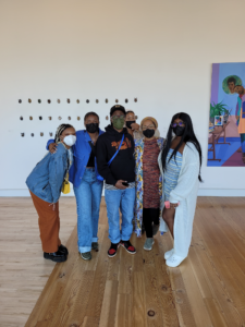 Color photo of The Current Collaborative Committee picture in the Frye Museum, Seattle.