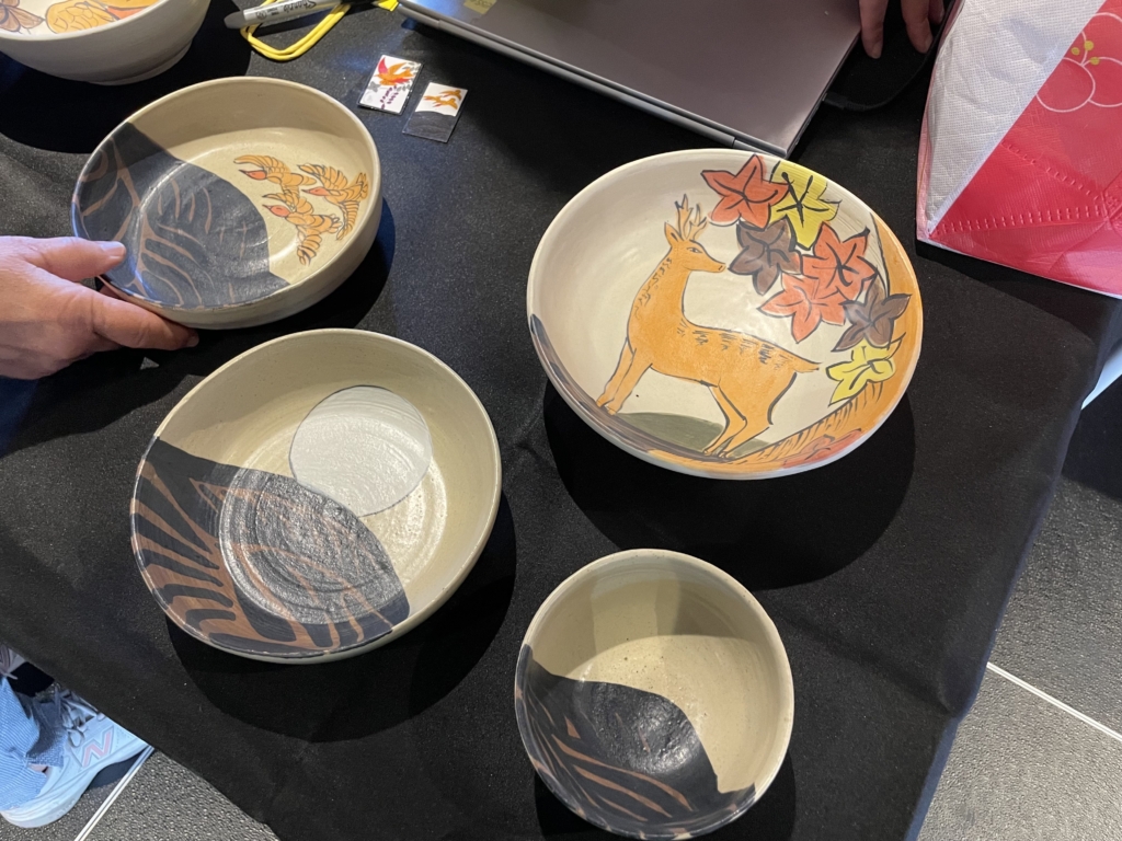 An image of Teruko Nimura's ceramics