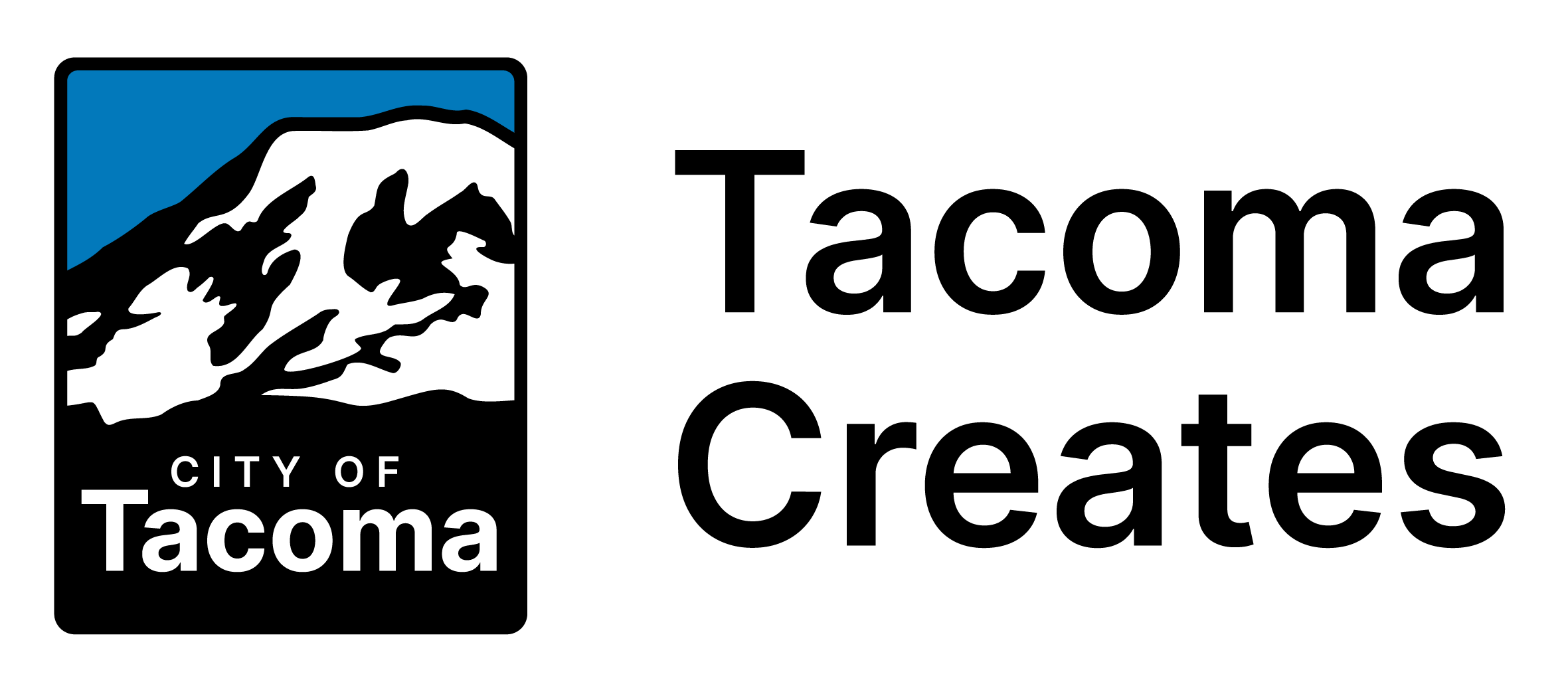 Tacoma Creates logo color 2026